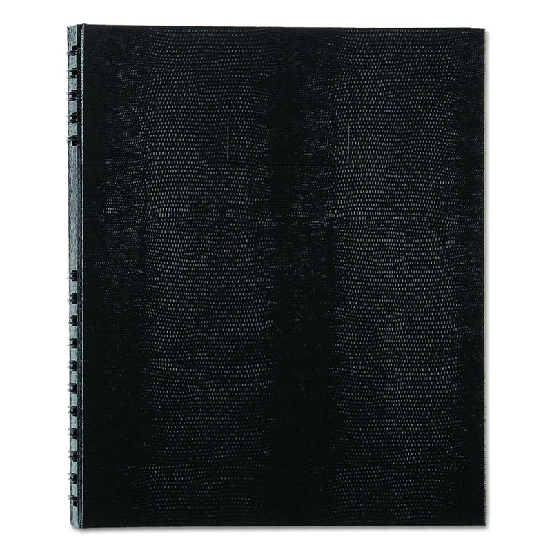 Blueline NoteProâ„¢ Executive Journal, Hard Cover, Index System, Pocket, 150 Pages, 10.75" x 8.5", Black (A10150.BLK) - Image 1